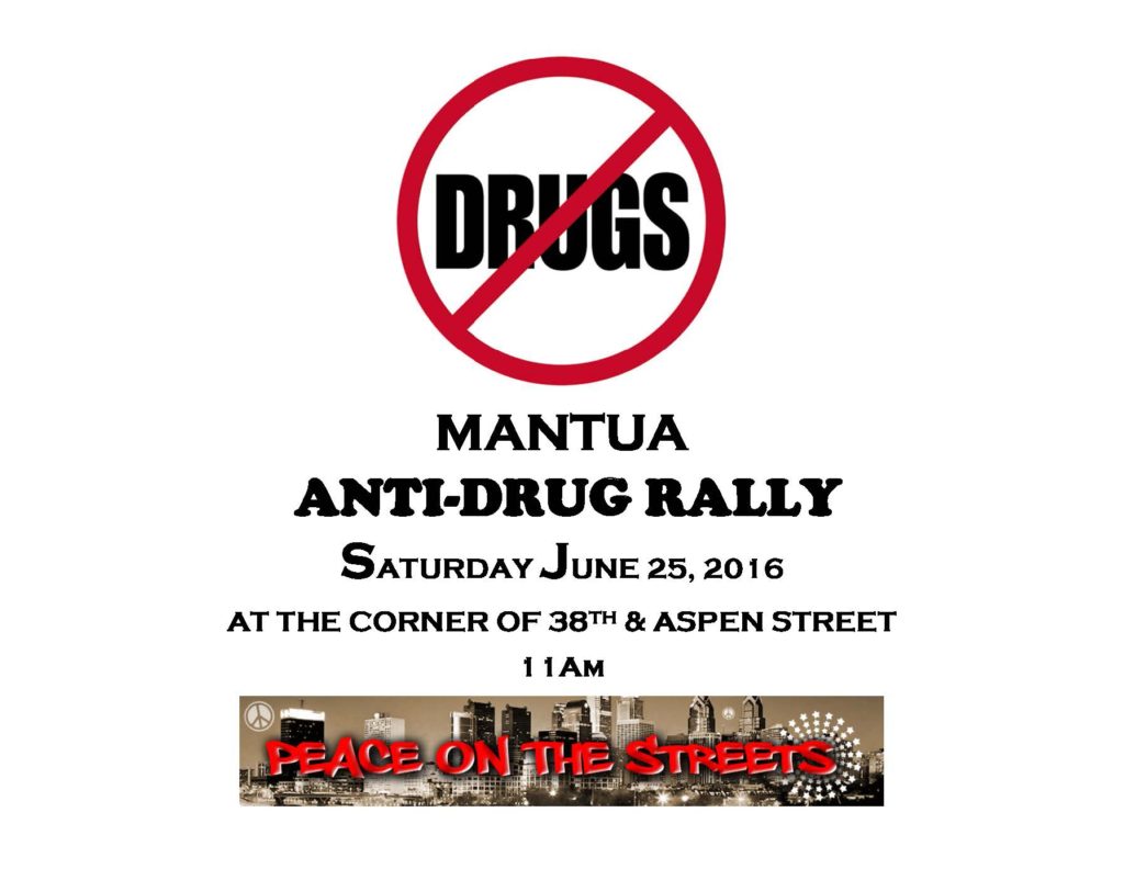 Mantua Anti-Violence Rally June 25