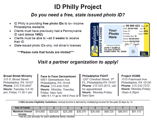 ID Philly Project